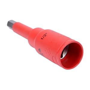 Yato 6 mm, 1/2 Inch Sq. Drive Injection Insulated Hexagon Socket, (VDE), YT-21087