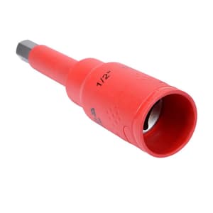 Yato 10 mm, 1/2 Inch Sq. Drive Injection Insulated Hexagon Socket, (VDE), YT-21089