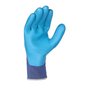 Black+Decker Blue Supported Hand Gloves, BXPG0320IN