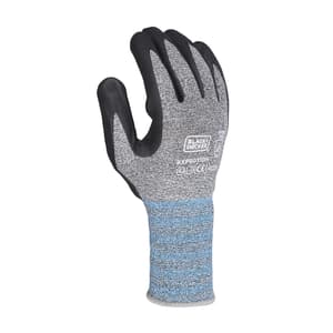 Black+Decker Grey Supported Hand Gloves, BXPG0330IN