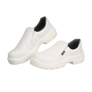 Black+Decker Abawrf Safety Shoe - Composite Toe (White), BXWB0151IN