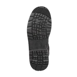 Black+Decker High Ankle Nubuck Leather Safety Shoe - Steel Toe (Black), BXWB0131IN