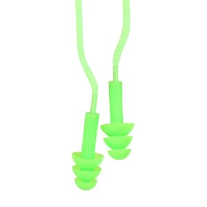 Karam Corded Reuseable Ear Plug (Pack Of 30 Pcs), EP04(CC)