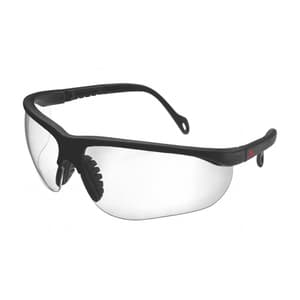 Karam UV Protected Safety Spectacles With Polycarbonate Clear Anti Fog Lens (N Mark), ES005(Clear/Antifog)N