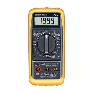 Kusam-Meco 3-1/2 Digits / 2000 Counts Liquid Crystal LCD Display Digital Multimeter, 702