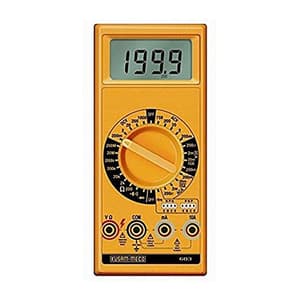 Kusam-Meco 3-1/2 Digits / 1999 Counts Large LCD Display Digital Multimeter, 603