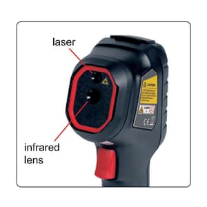 Insize -20°C ~ 550°C Infrared Thermal Imaging Camera with Visual & Fusion Mode (Economic Type), 0239-HT96B