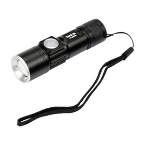 Yato 5W XT-E Cree Rechargable Flashlight (With USB Port), YT-08569