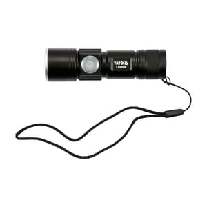 Yato 5W XT-E Cree Rechargable Flashlight (With USB Port), YT-08569