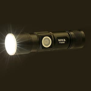 Yato 5W XT-E Cree Rechargable Flashlight (With USB Port), YT-08569