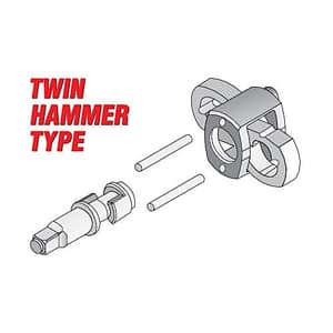 Yato 1/2 Inch / 1356 Nm Pneumatic Twin Hammer Impact Wrench, YT-0953