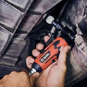 Yato 6 mm Composite Body Pneumatic Air Angle Grinder, YT-09676
