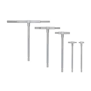 Mitutoyo 0.5 - 6 inch Telescoping Gauge Set (Pack of 5 Pcs), 155-904