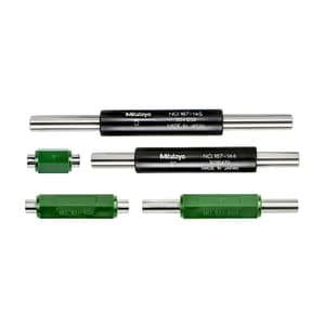 Mitutoyo 1 - 5 inch Micrometer Setting Standard Set (Pack of 5 Pcs), 167-912