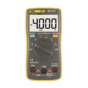 Meco 3-3/4 Digit / 4000 Count Autoranging Pocket Size Digital Multimeter, 101B+