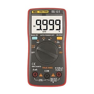 Meco 4 Digit / 9999 Count TRMS Autoranging Pocket Size Digital Multimeter, 126B+TRMS