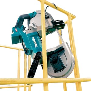 Makita 40Vmax XGT BL 127 mm (5") Cordless Portable Band Saw with Rapid Charger & 2 Pcs 4.0Ah Batteries, PB002GM201