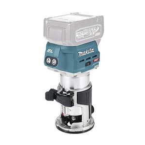 Makita 40Vmax XGT BL mm 9.53 mm (3/8") Cordless Trimmer with Rapid Charger & 2 Pcs 4.0Ah Batteries, RT001GM207