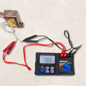 Metravi 3-1/2 Digits / 1999 Counts Milli Ohms Meter, 52C-II