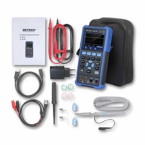 Metravi 100MHz / 500MSa/s Dual Channel Digital Handheld Oscilloscope, OM-100
