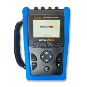 Metravi 45 - 65 Hz (Frequency) Portable Power Quality Analyser, PRO PA-810