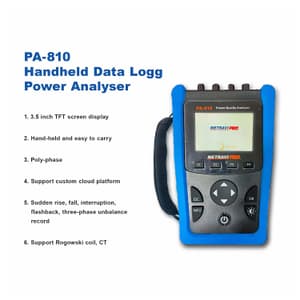 Metravi 45 - 65 Hz (Frequency) Portable Power Quality Analyser, PRO PA-810