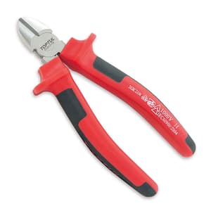 Toptul 6 Inch / 152 mm VDE Insulated Diagonal Cutting Pliers, DGBC2106