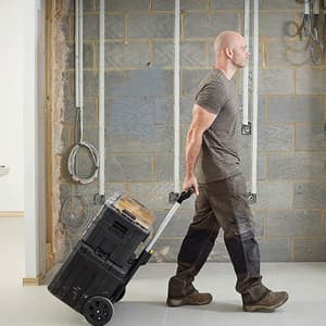 Stanley 20 Inch FatMax Pro-Stack Mobile Storage Box With 50 Kg Load Capacity, FMST1-75753