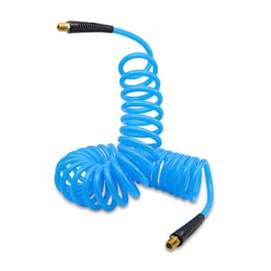 Avagard 8 Mtr / 6 mm  Premium Braided Recoil Air Hose with Fittings, PUBR0608