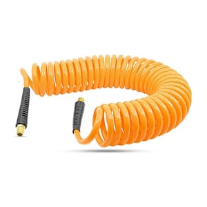 Avagard 5 Mtr / 10 mm PU Recoil Premium Air Hose with Fittings, PUR1005