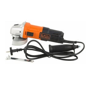 Black+Decker 650W /100mm Small Angle Grinder (Red & Black), G650-IN