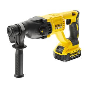 Dewalt 18V Li-ion 26mm SDS-Plus 3-Mode Cordless Hammer with Brushless Motor & 1x4.0Ah Battery, DCH133M1-QW