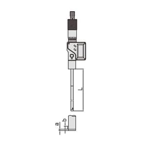 Insize 10 - 12 mm Digital Three Points Internal Micrometer with Setting Ring, 3127-12