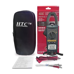 HTC 1000A AC / DC 4000 Count Clamp Meter with Backlight, CM-2056