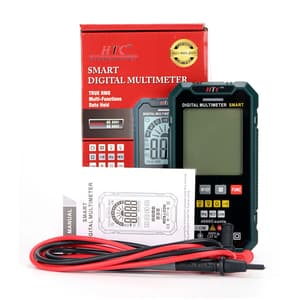HTC 3-1/2 Digit / 4000 Count True RMS Smart Digital Multimeter, DM-11S
