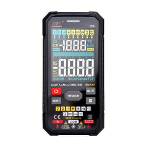 HTC 3-3/4 Digit / 6000 Count True RMS Smart Digital Multimeter, DM-15S