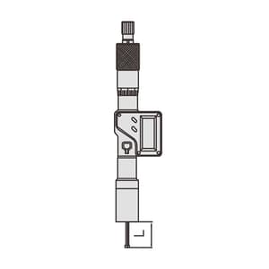 Insize 6 - 8 mm Digital Three Points Internal Micrometer with Setting Ring, 3127-8
