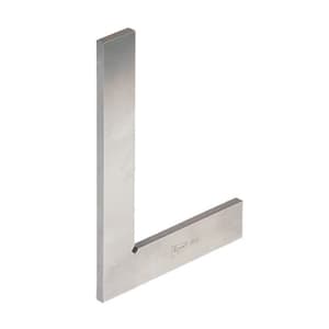 Crystal 8 Inch / 200 mm Hardened & Ground Flat Edge Tri-Square, AA-4105