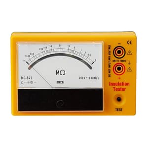 Meco 500V - 1000M Ohms Analog Insulation Tester, MC 941