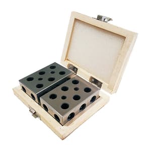 Crystal 75 x 25 x 50 mm 1-2-3 Universal Blocks (Set of 2 Pcs) , AA-1333