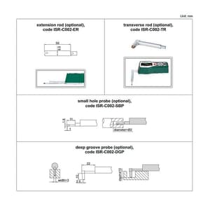 Insize 1-60µm Range Roughness Tester, ISR-C002