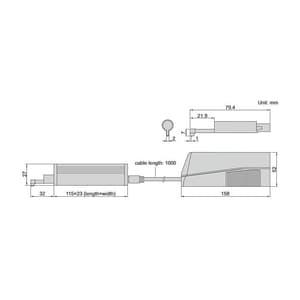 Insize 320 µm Range Roughness Tester (Separable Type), ISR-C300