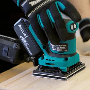 Makita 18V LXT Li-ion 1/4 Sheet Cordless Finishing Sander (Bare Tool), DBO480Z