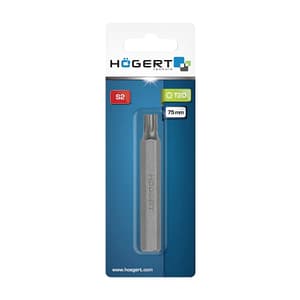 Hogert T45 x 75 mm Length Torx Screwdriver Bit, HT1S851