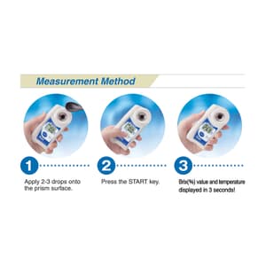 Atago Brix & Refractive Index Pocket Refractometer (Dual Scale), PAL-BX/RI