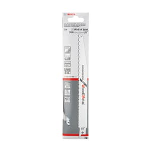 Bosch 200 mm Reciprocating Saw Blades Progressor For Wood & Metal (S 3456 XF), 2 608 654 406