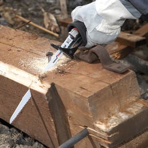 Bosch 150 mm Reciprocating Saw Blades Heavy For Wood & Metal (S 611 DF), 2 608 656 258