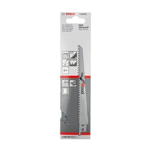 Bosch 150 mm Reciprocating Saw Blades Top For Wood (S 644 D), 2 608 650 673