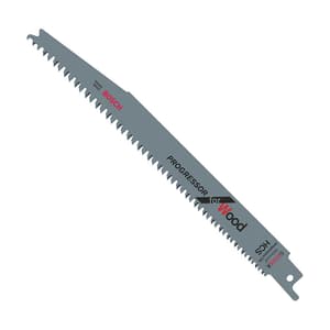 Bosch 200 mm Reciprocating Saw Blades Progressor For Wood (S 2345 X), 2 608 654 404