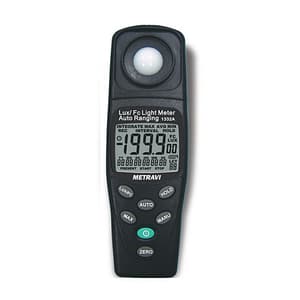 Metravi 0 - 20000 FC Auto Ranging Digital Lux Meter (Measures In Lux & In Foot Candle), 1332A